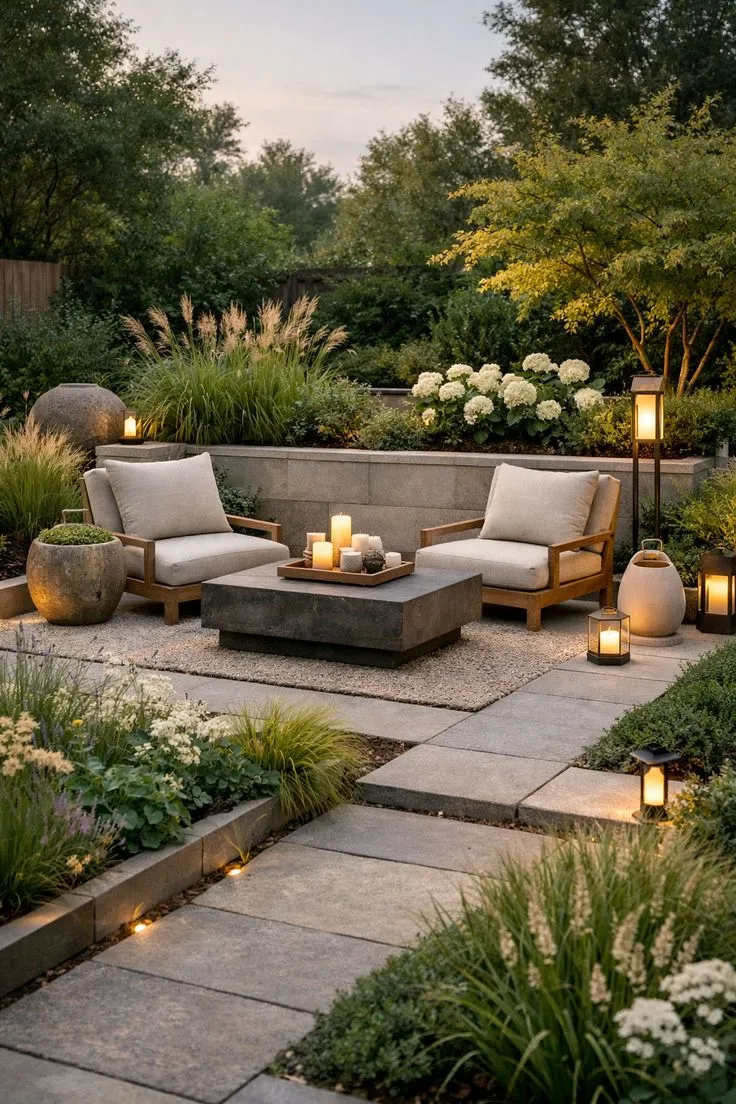 Stone Patio Lounge